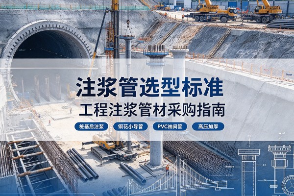 阿克陶注浆管选型标准