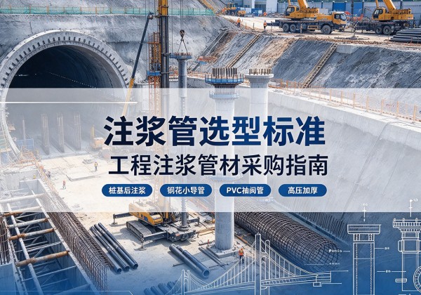 阿克陶注浆管选型标准